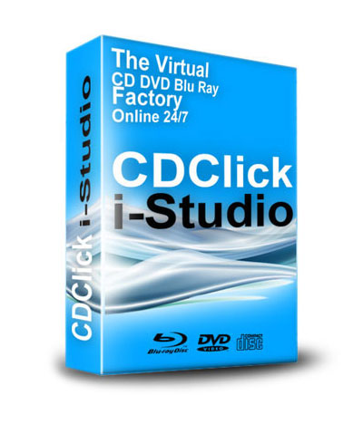 CDCLICK i-Studio: Kostenlose CD, DVD Blu Ray Brennsoftware